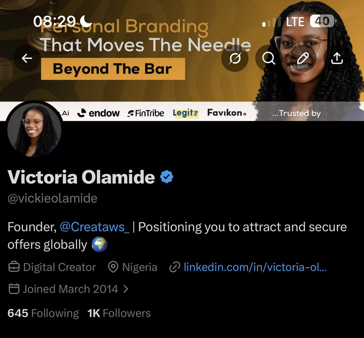 Victoria Olamide tweet media