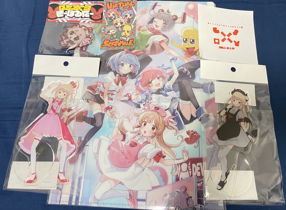 バチャスク行ってきた！
展示もグッズもめちゃ楽しんできましたー！
#バチャスク3