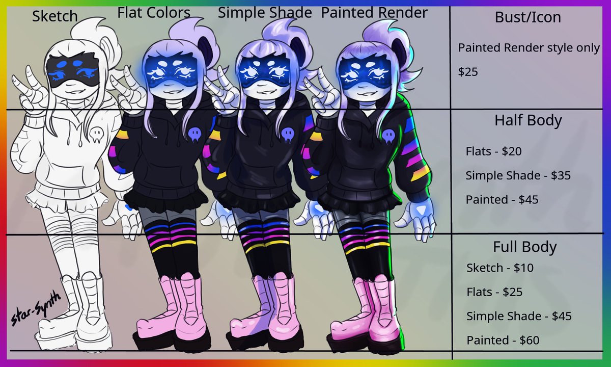 Synth (Commissions Open :D) tweet media