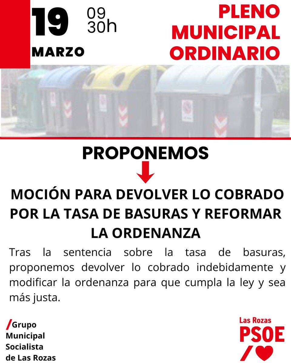 PSOE Las Rozas tweet media