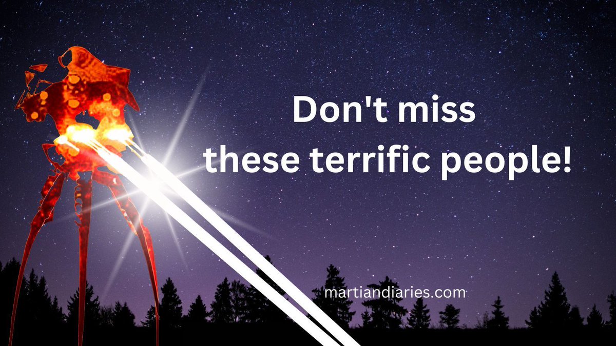 The Martian Diaries 👽The War Of The Worlds Sequel tweet media