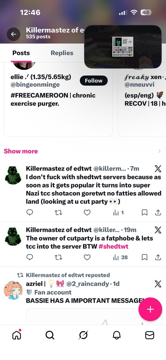 𐔌 ᛝ kobeni of shedtwt .ᐟ 𐂯 tweet media