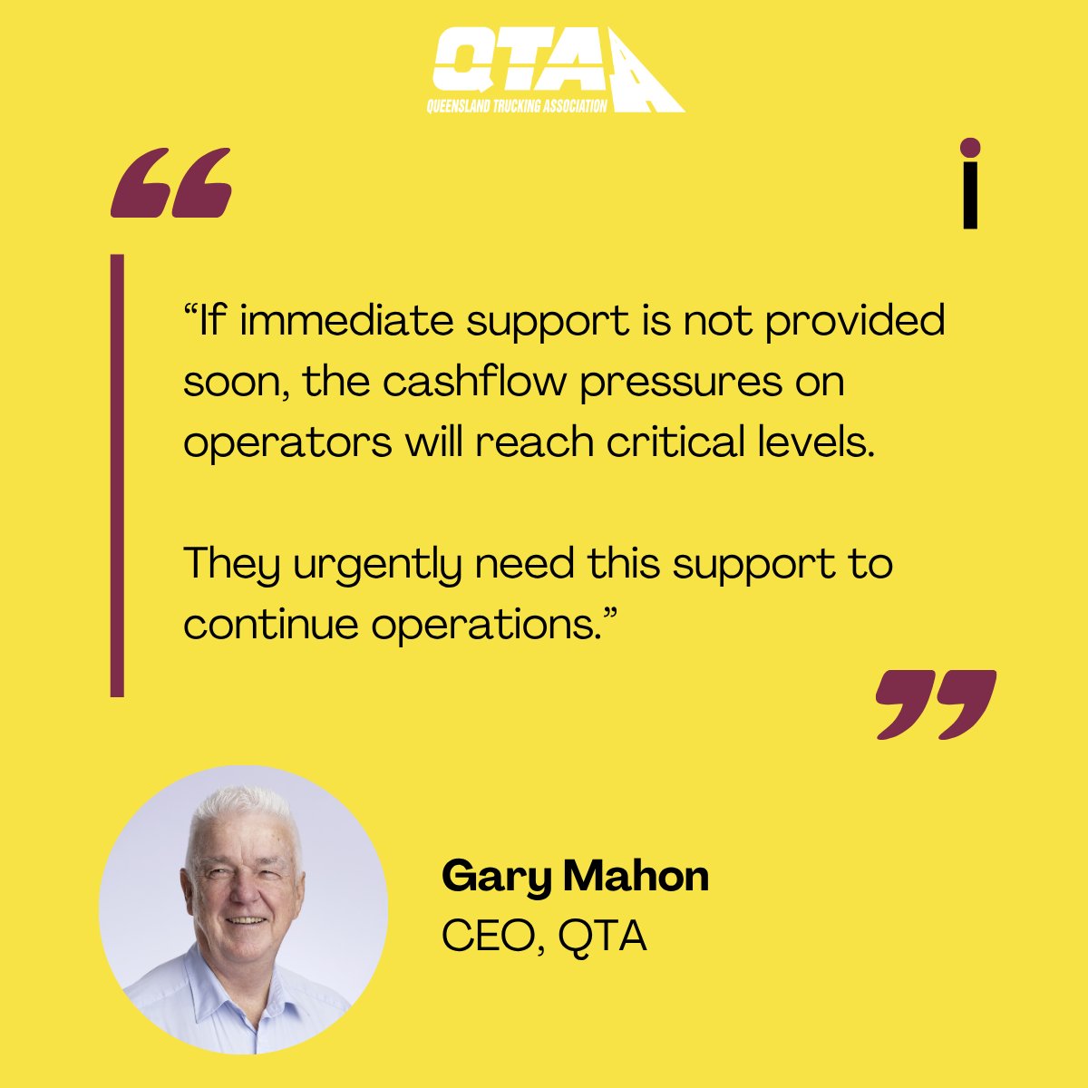 Australia’s road freight sector is facing an immediate cashflow crisis.
QTA says soaring diesel prices have reached a point where the cashflow burden on operators is becoming unsustainable.
qta.com.au/news/qta-warns…

#auspol2026 #qldpol #fuelcrisis #roadtransport
