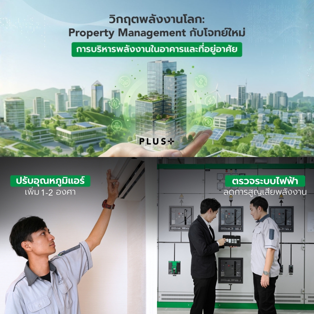 PlusPropertyTH's tweet photo. #PropertyExpert 🌡️🏢 ท่ามกลางวิกฤตพลังงานโลกการบริหารจัดการอาคารกำลังเผชิญความท้าทายใหม่
พลัส พร็อพเพอร์ตี้ วิเคราะห์บทบาทของ Property Management กับการบริหารพลังงานในอาคารและที่อยู่อาศัย เพื่อเพิ่มประสิทธิภาพ ควบคุมต้นทุน และรองรับอนาคตอย่างยั่งยืน
📝 ชวนมองแนวทางรับมือในบทความนี้ https://t.co/icHrlpjeye
✨ เลือกผู้เชี่ยวชาญมาดูแลโครงการ ทั้งคอนโด บ้านเดี่ยว และทาวน์โฮม บริหารด้วยมาตรฐานสากล ทีมงานมืออาชีพ และบริการที่ใส่ใจ เลือก 𝗣𝗹𝘂𝘀 𝗣𝗿𝗼𝗽𝗲𝗿𝘁𝘆
📱 ปรึกษาเราตอนนี้ 02 688 7555
🌐 https://t.co/ePgBQXaCsQ
เคียงข้าง ดูแล ที่ 1 คุณภาพงานบริการอสังหาฯ
𝗣𝗟𝗨𝗦 𝗣𝗥𝗢𝗣𝗘𝗥𝗧𝗬
ผู้นำบริการอสังหาฯ อันดับ 1 ครบวงจร
ครอบคลุมพื้นที่บริหารมากที่สุดในประเทศไทย
#PlusProperty #PLUSNo1BrandPropertyManagement #แบรนด์บริการอสังหาฯอันดับหนึ่ง
#Sustainability #EnergyManagement