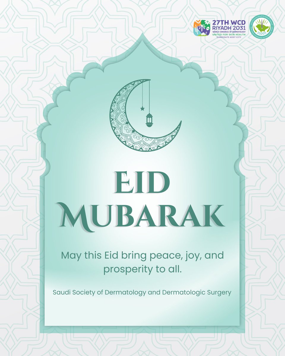 Saudi Society of Dermatology & Derm Surgery(SSDDS) tweet media
