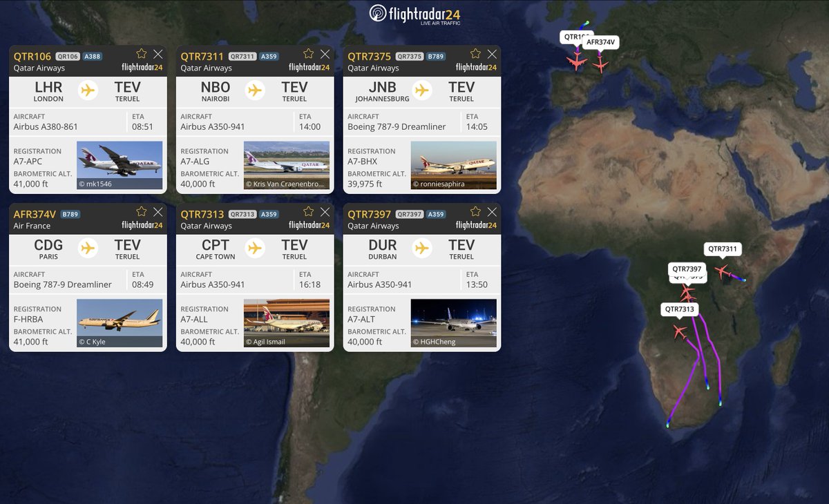 Flightradar24 tweet media