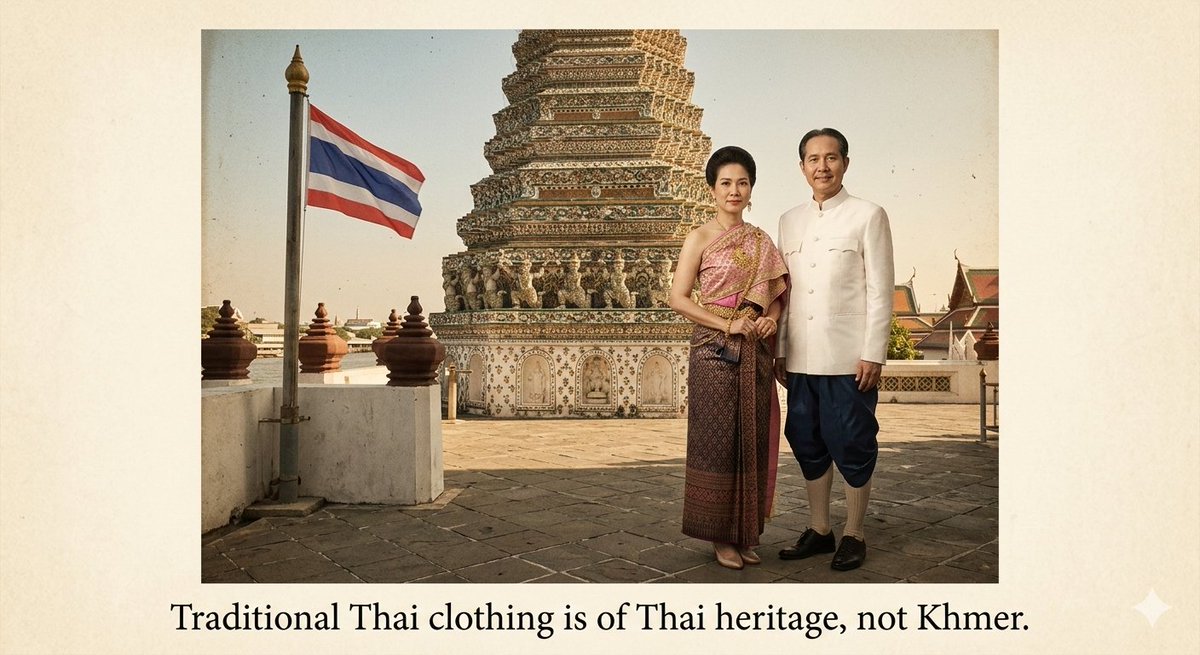 ภาพโปสเตอร์โปรโมทแคมเปญ "protect #ChudThai &amp; #ThaiCulture from Cambodia claim" ตามสไตล์ของทุกคนได้เลย hastag ตามภาพด้านล่างนี้ #กระทรวงวัฒนธรรมมีไว้ทำไม
<a href="/PR_MCulture/">PR CULTURE</a>
<a href="/bhumjaithai_TH/">พรรคภูมิใจไทย</a>
<a href="/SihasakPh/">Sihasak Phuangketkeow</a>