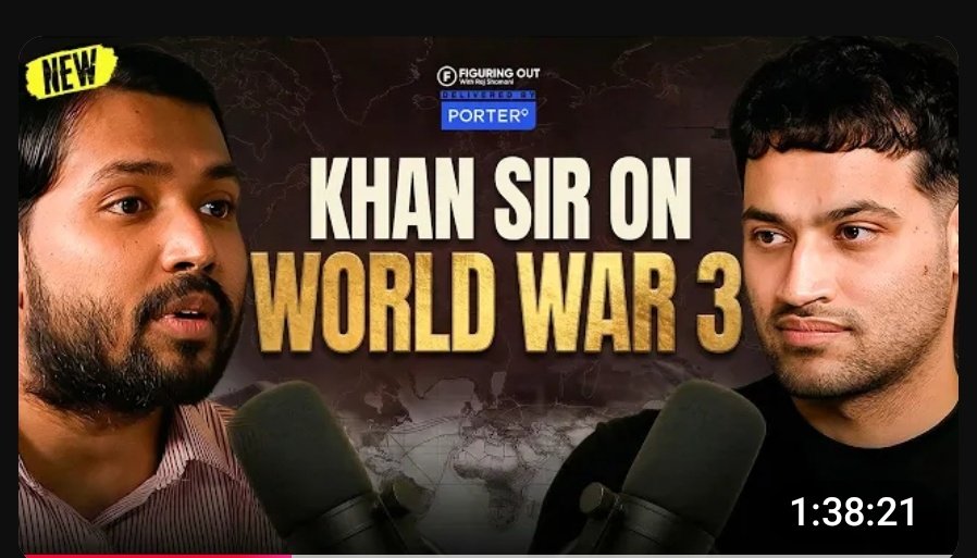 Today I was watching Raj Shamani's podcast with Khan Sir on World War 3, and there was one particular thing mentioned about crypto. Khan Sir said that Bitcoin could skyrocket in some time. Is Bitcoin really about to enter a super cycle?
#CryptoWarning 
#Bitcoin