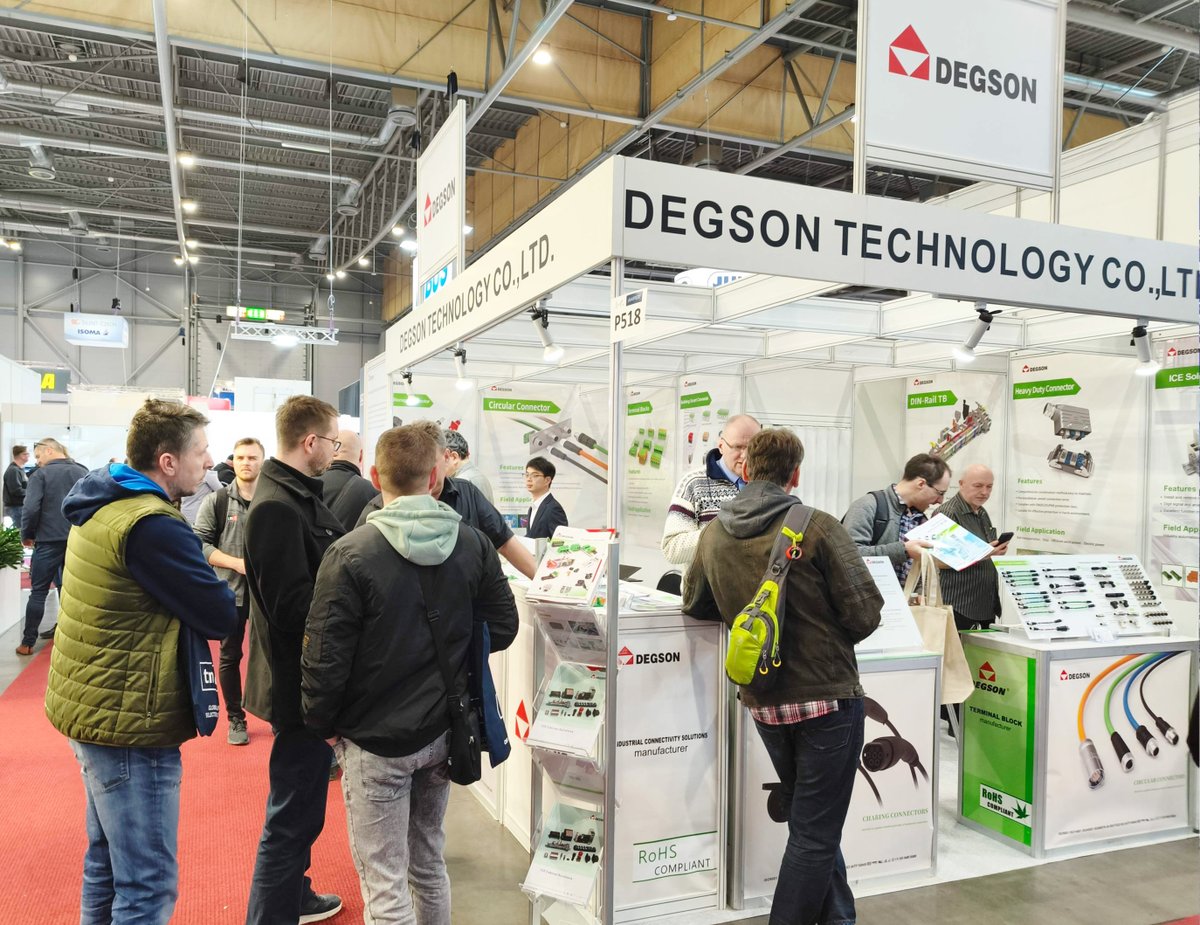 DEGSON1990's tweet photo. ✅ What an incredible three days at the trade show in Czech!
🤝 It was a pleasure connecting with industry peers, showcasing DEGSON's latest innovations, and exploring new opportunities together.

#DEGSON #TradeShow #CzechRepublic #IndustryInnovation #ConnectionTechnology https://t.co/WbIy93nmuK