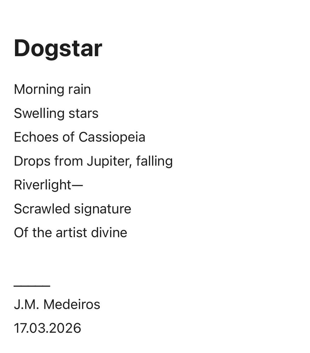 J. M. Medeiros tweet media