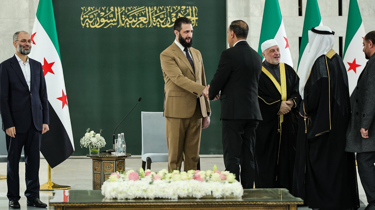 رئاسة الجمهورية العربية السورية tweet media