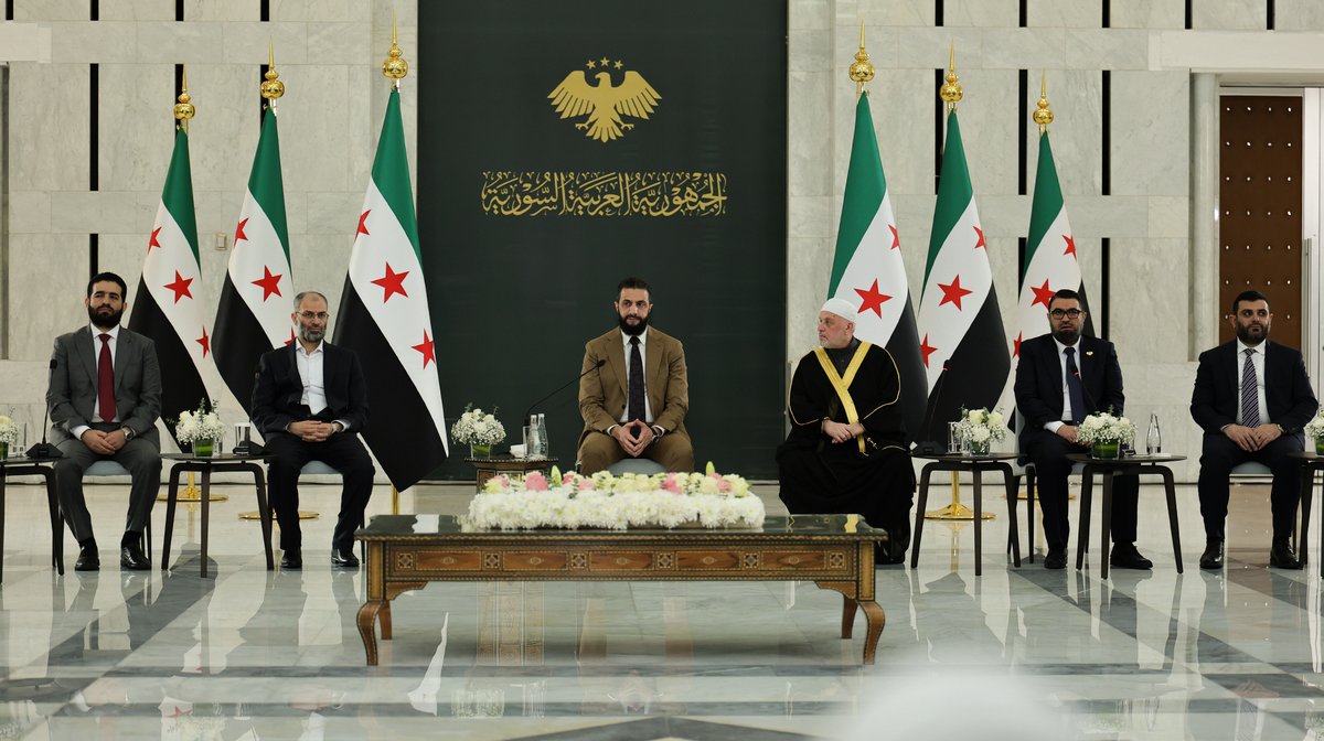 رئاسة الجمهورية العربية السورية tweet media