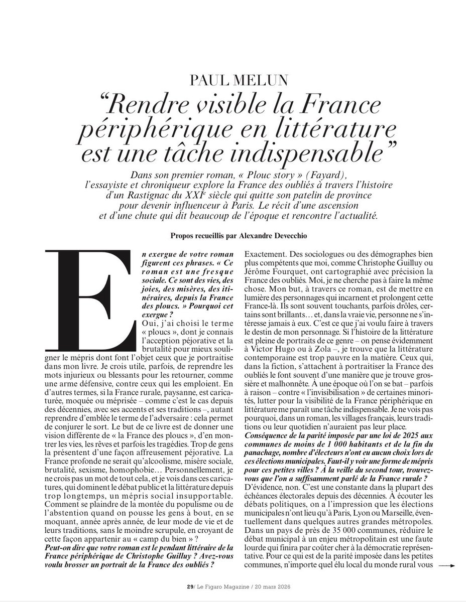 Alexandre Devecchio tweet media