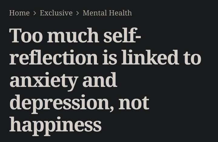 When you're too insightful and knowledgeable you start to dismantle your own coping systems. People need a healthy dose of ignorance to function.