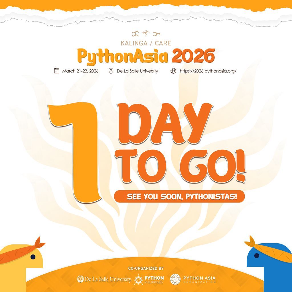 PyCon Philippines tweet media