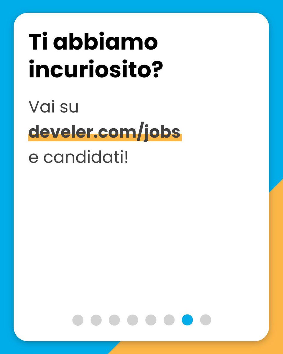 Develer tweet media