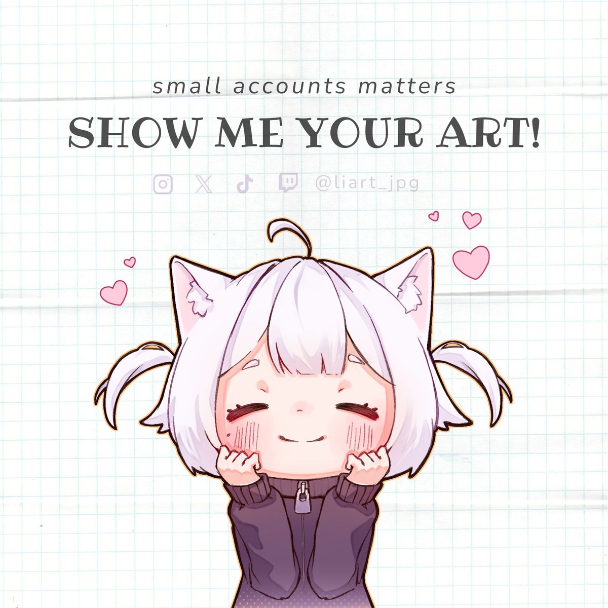 liart_jpg's tweet photo. Artist β οΈ
Can I PLEASE see your art??
#smallaccountsmatters #smallaccounts #artistsupport https://t.co/a0aEadxMiB