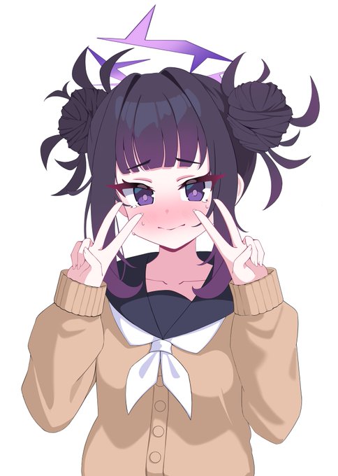 자 카메라를 바라보고... #ブルアカ #ブルーアーカイブ