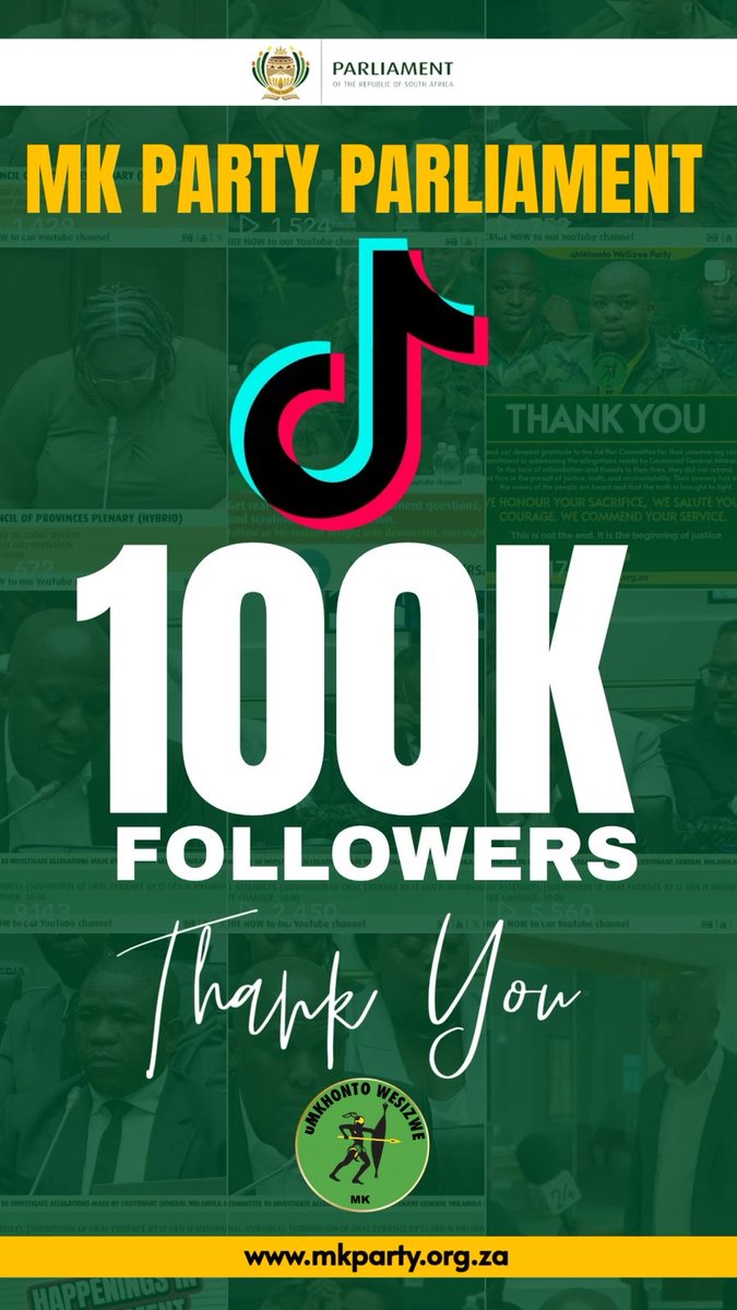 MK Party in Parliament tweet media