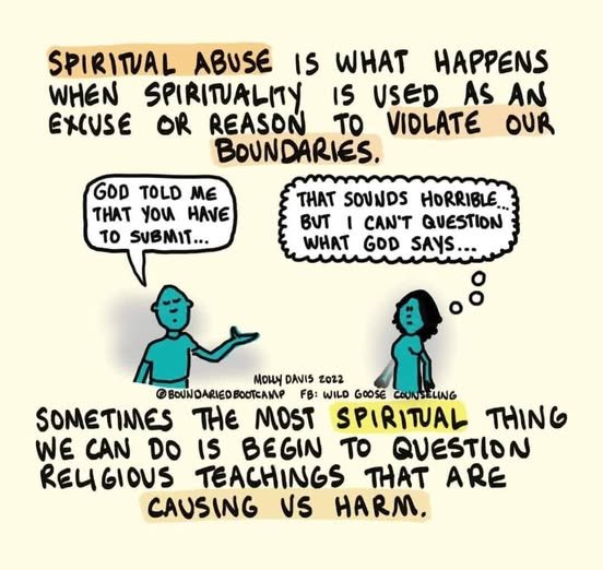 Spiritual Abuse tweet media
