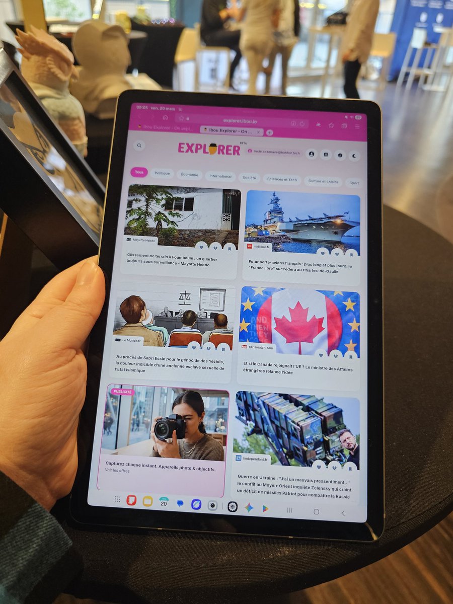 Ibou_io's tweet photo. Aujourd'hui, l'équipe vous présente #ibouexplorer sur le stand du @seosummitevent !
#seosummit https://t.co/I1sOdJ2fDn