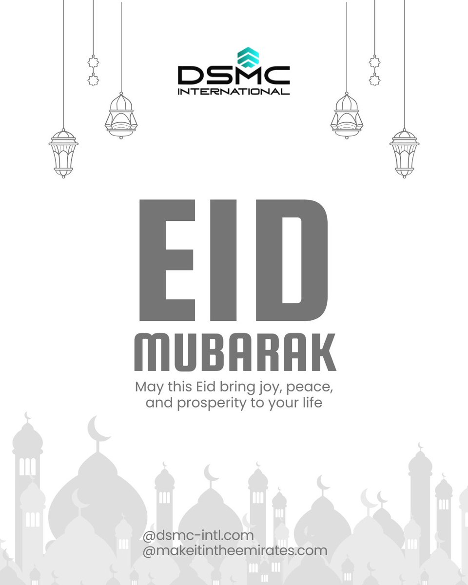 ThinkDefense's tweet photo. The DSMC Team wishes you and your loved ones a joyous and blessed Eid Al Fitr 2026. May this special occasion bring peace, happiness, and prosperity to all. https://t.co/s1yEJ5hZYW