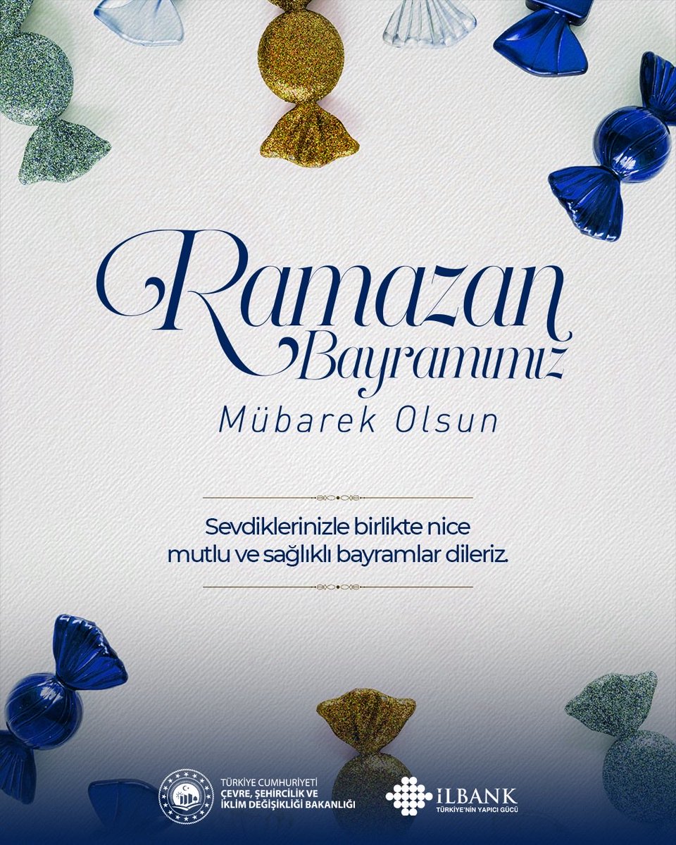 Birlik, paylaşma ve dayanışmanın tezahürü Ramazan Bayramı’nın getirdiği huzur ve mutluluğun tüm kalplere ulaşmasını diliyoruz.

Bayramımız mübarek olsun 🌙