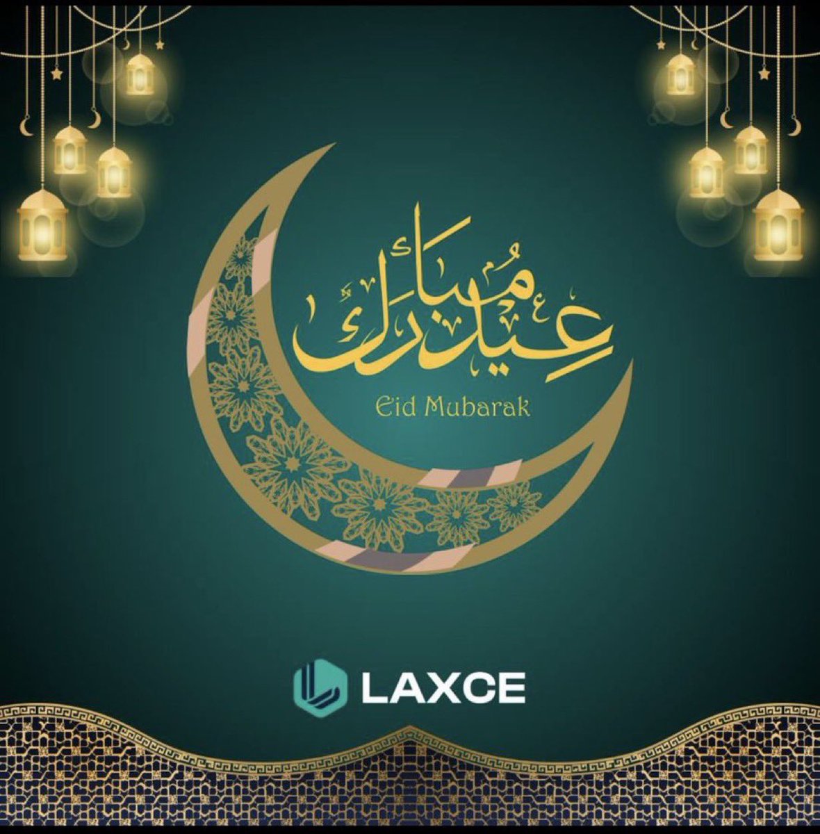 LAXCE_MENA's tweet photo. بركات الله تملأ حياتكم سعادة ونجاحًا دائمًا.
عيد مبارك 🌙
#LAXCE https://t.co/R3WXGiVDW5