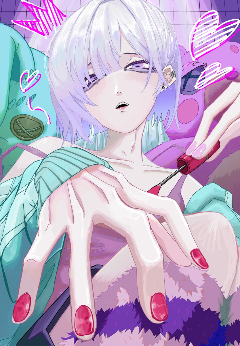 #すぷれあーと #シロ展示館
城瀬いすみ(※オフ衣装)