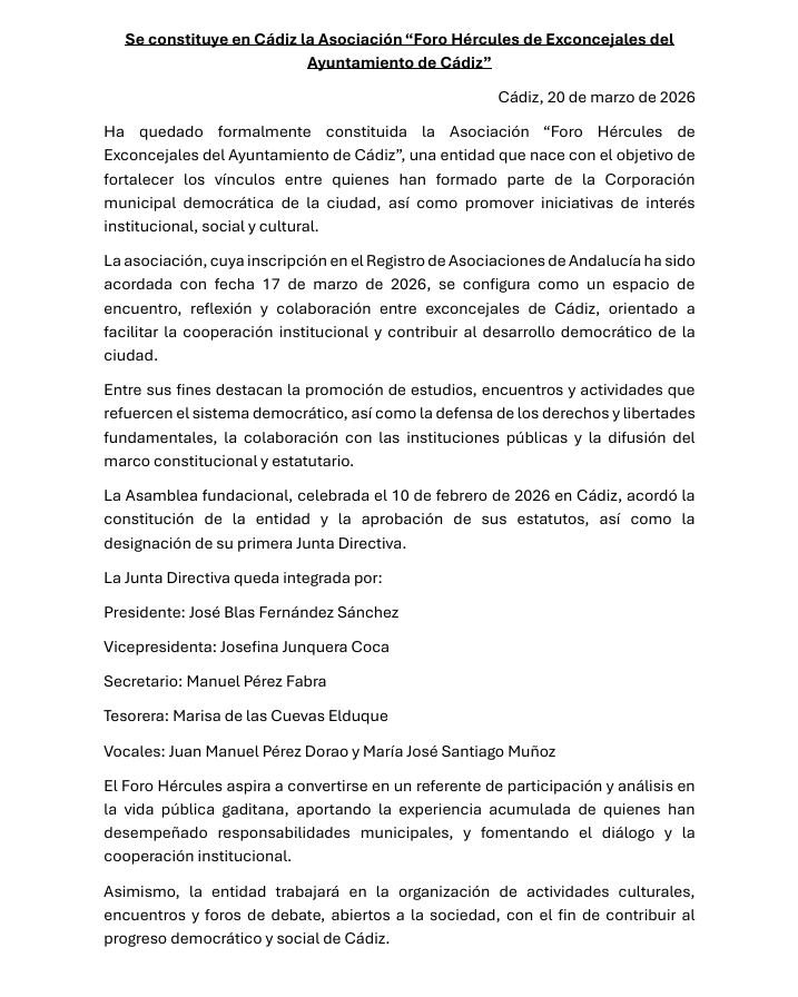 FORO HÉRCULES DE CÁDIZ tweet media
