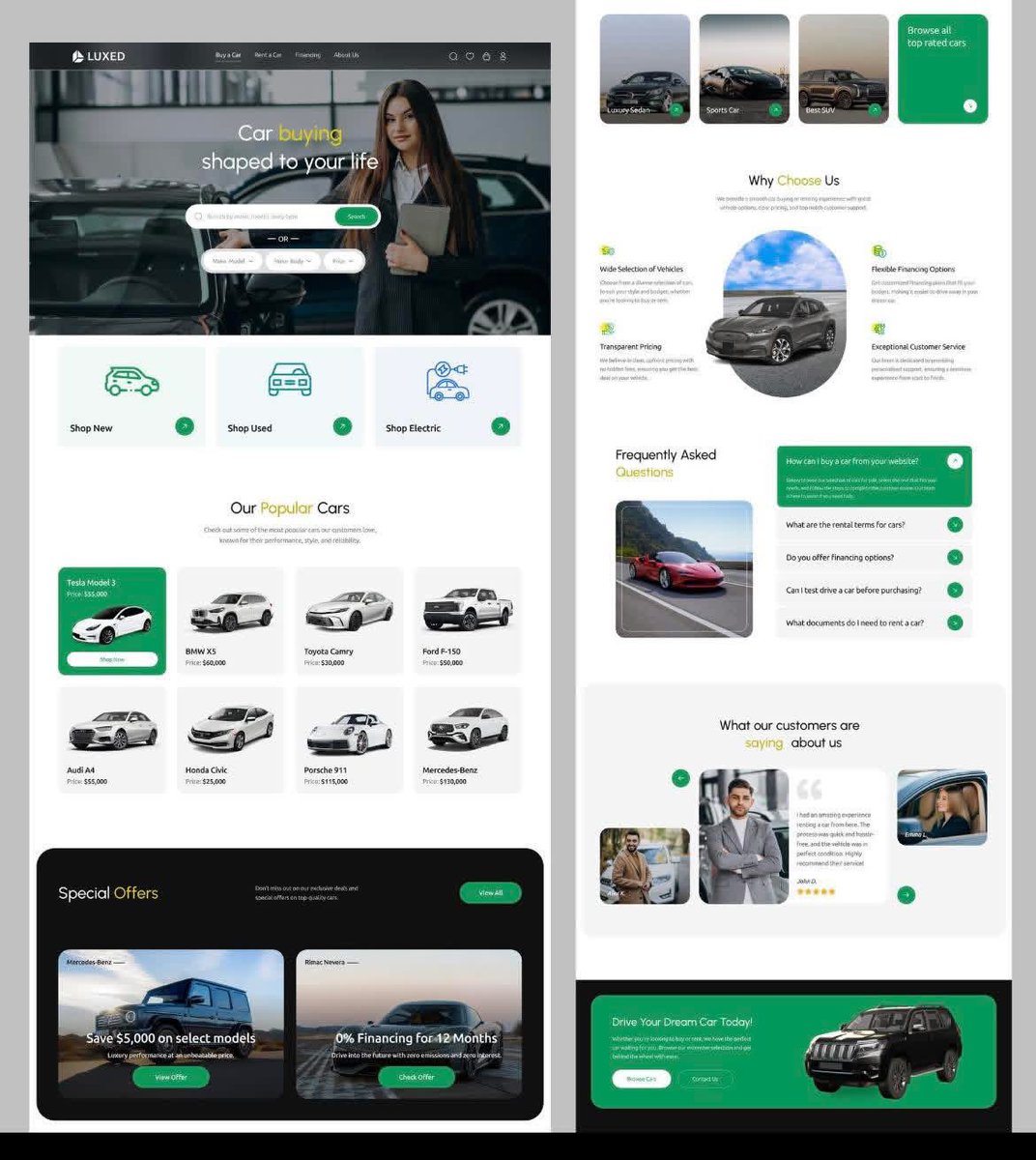 joyousfav's tweet image. Day  3 of my 30 days design challenge :
Car Marketplace UI 
Designed a seamless car-buying experience with clean layout, smart filtering, and conversion-focused sections.
Simple. Fast. User-first.
Taking it slow and steady ☺️

#UIDesign #UXDesign #DailyUI #ProductDesign #Figma
