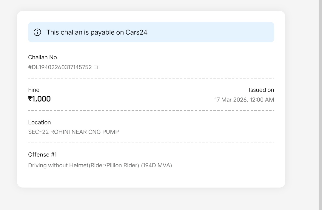 <a href="/dtptraffic/">Delhi Traffic Police</a> फर्जी तरीके से चालान क्यों काटा जा रहा है जब हेलमेट लगा के रखा गया है तो चालान क्यों इस प्रकार का लुट क्यों मचा रखे है <a href="/gupta_rekha/">Rekha Gupta</a> आखिर इस प्रकार का लुट क्यों हो रहा है । <a href="/dtptraffic/">Delhi Traffic Police</a> न कोई पर्ची ओर न ही किए अपडेट बाद में चालान काट दिया जाता है
