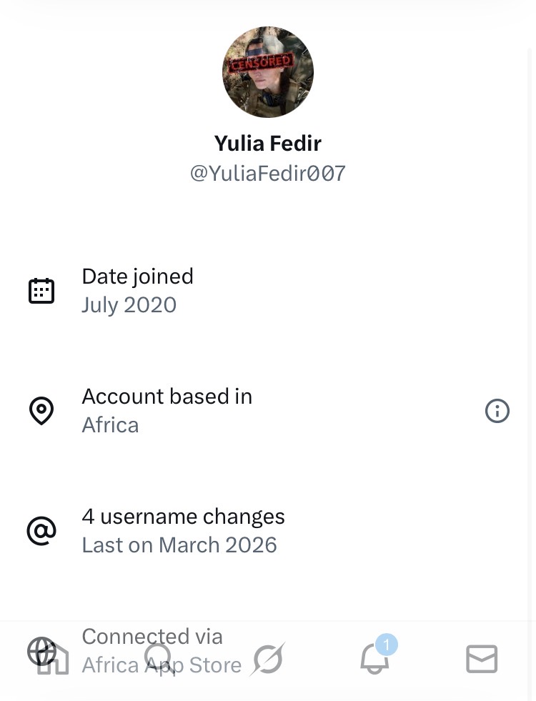 This “Ukrainian Marine Yulia” is actually a scammer from Africa.
Report, mute &amp; block.