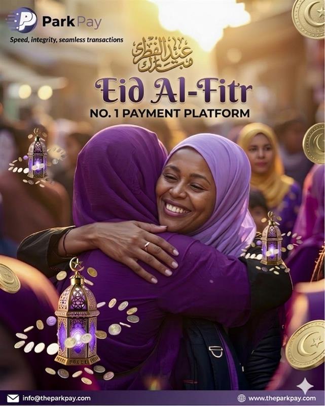 theparkpay's tweet photo. Eid Mubarak 🌙✨

May this season bring you peace, prosperity, and beautiful moments with the people who matter most.
At ParkPay, we remain committed to delivering speed, integrity, &amp; seamless transactions, today and always.

#EidMubarak #EidAlFitr #SeamlessPayments #ParkPay https://t.co/YP17A5xgQa