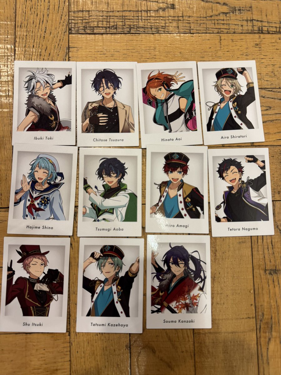 譲】あんスタ 10周年 展示会 特典 ぱしゃっつP.A.shots!!ユニット