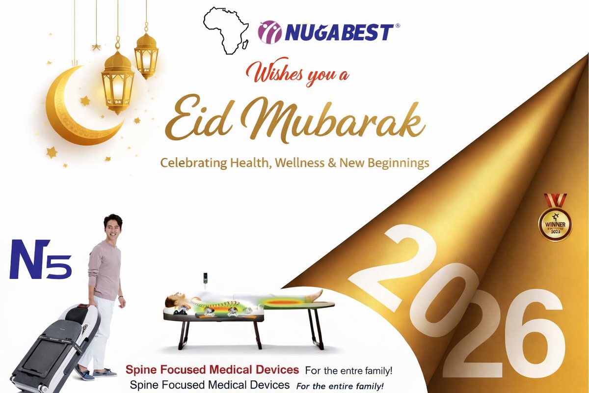 Eid Mubarak 🌙

Health is wealth. Prioritize your spine, prioritize your life.

#EidMubarak #NugaBest #Wellness