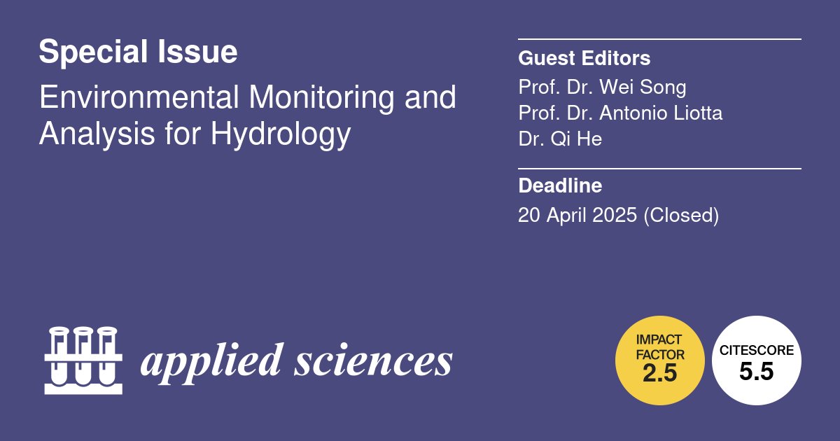 Applied Sciences MDPI tweet media