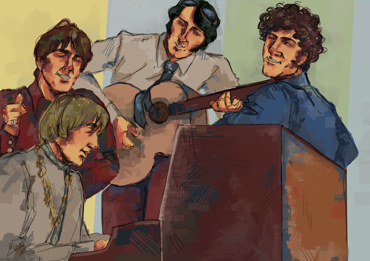 Hey hey its the monkees
And uh hello #monkeestwt