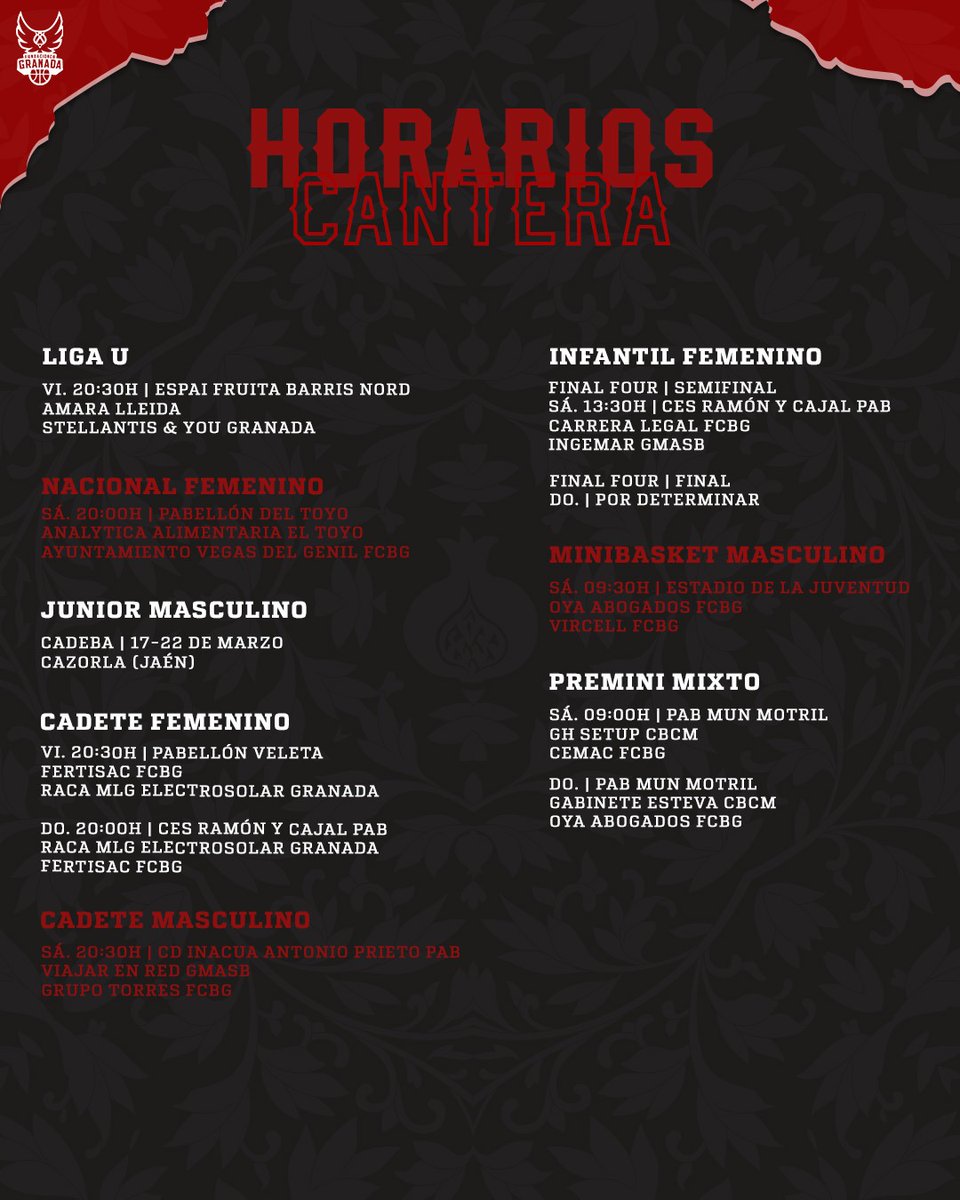 Base Fundación CB Granada tweet media