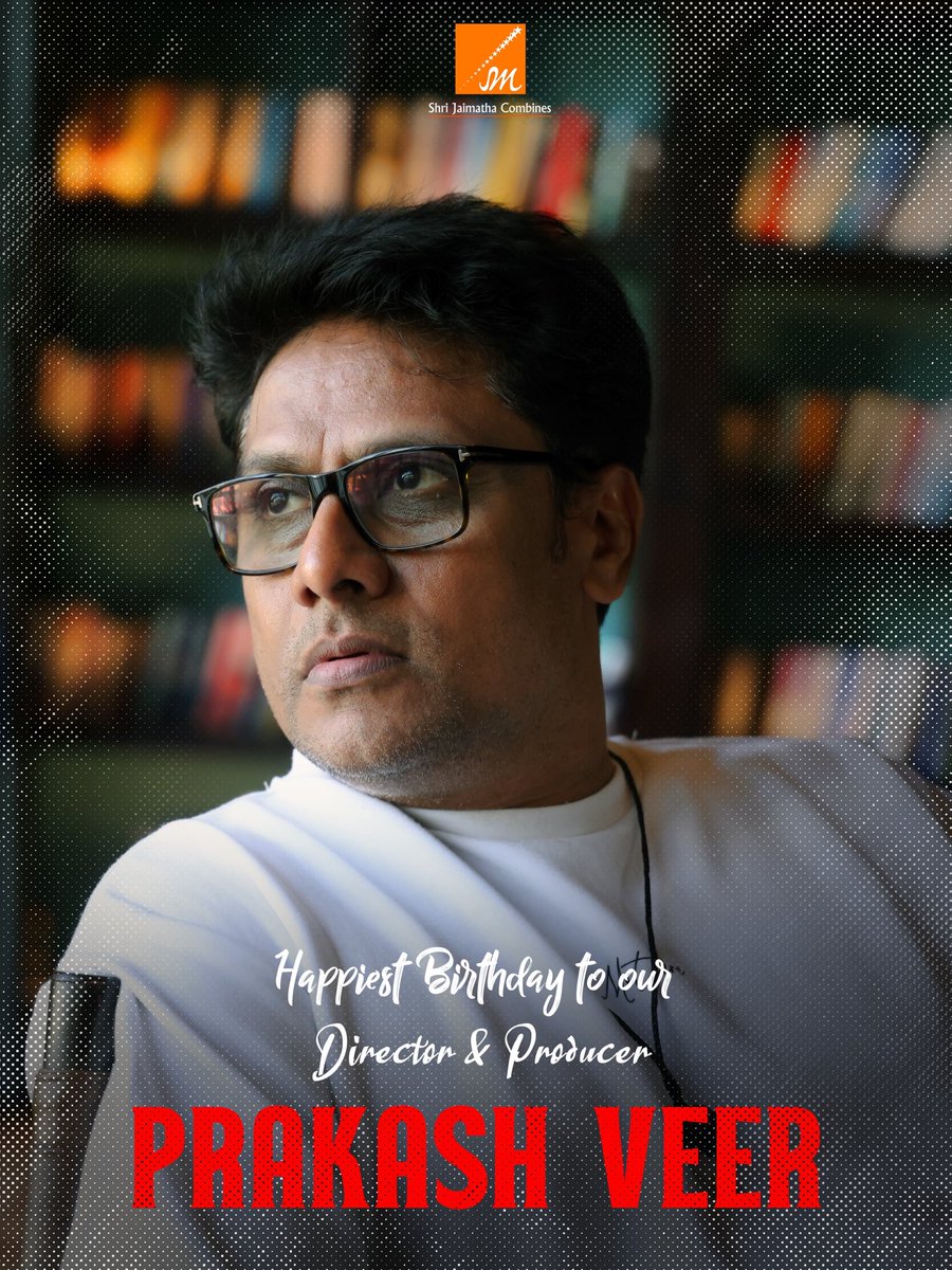 sjmcfilms's tweet photo. Simple, strong &amp; inspiring—Happiest Birthday to our Director and Producer ✨❤️

Cheers to the vision behind everything we do.✨
#prakashveer https://t.co/nUazzsEm4S