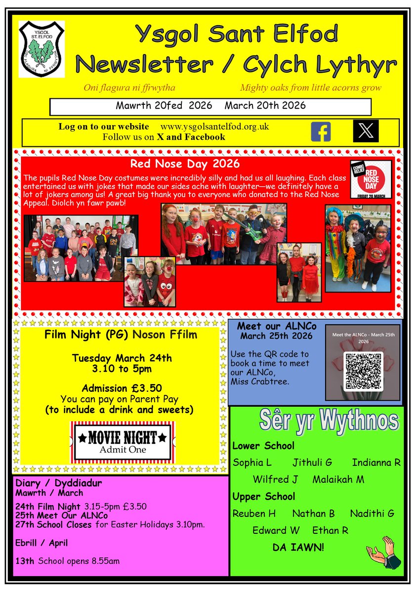 @Ysgol Sant Elfod Abergele tweet media