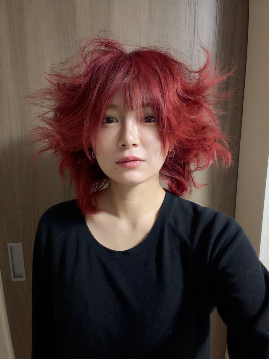 ちょっと流石に毛量すげえや😂😂😂
ティムバートンが描いてそうな毛