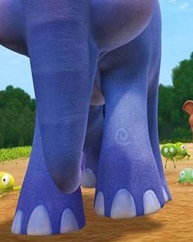 เหมือนขาก้านกล้วย