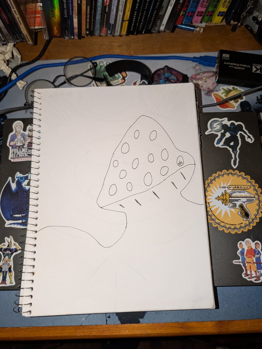 soulfirerwby's tweet photo. 2nd drawing I did 4 mycelium gallery next art show Mush love is called, mushroom high. It is based off of bar_clay (over on Instagram) art style! Make sure y'all go follow her!
4 more info on the event please read flyer.
Finish, line art, sketch!
#art #fyp #highart #mushroom https://t.co/hiu7xFGasf