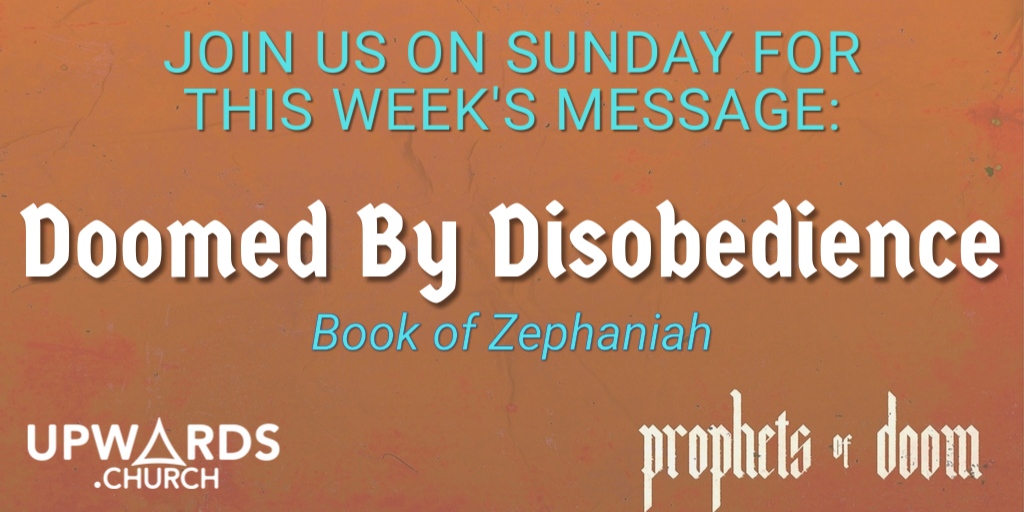 DarrellKoop's tweet photo. Sunday | March 22
Doomed by Disobedience
Book of Zephaniah
The Minor Prophets delivered tough messages of repentance &amp; justice. Join us as we continue to explore the prophets to see how their ancient calls to abandon idolatry and embrace God’s mercy still resonate today. https://t.co/aQgIIW9o9R