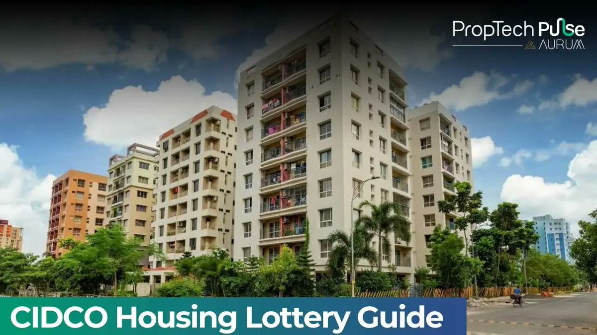 #PropTechPulse | The CIDCO lottery offers an accessible route to affordable housing, with a transparent application process and key benefits for eligible homebuyers in Maharashtra.

Discover More: 👇
aurumproptech.in/pulse/media/wh…