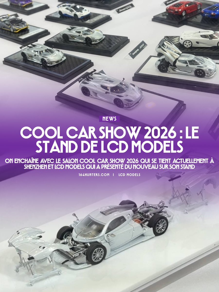 164hunters's tweet photo. 🇫🇷 Cool Car Show 2026 : Le stand de LCD Models
🇯🇵 クールカーショー2026:「LCD Models」ブース
🇺🇸 Cool Car Show 2026: The LCD Models booth
---
#CoolCarShow2026 #LCDModels
▶ Lien en commentaire https://t.co/A2TM5f49fR