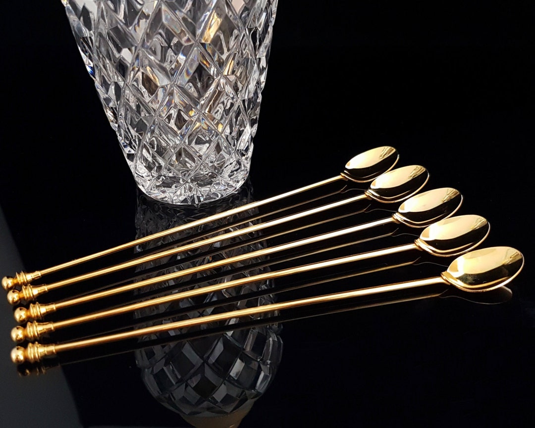 ArmoireAncienne's tweet photo. 6x HANSEAT Long Cocktail Spoons by ArmoireAncienne https://t.co/s2KquQ9Qal #CocktailSpoons #VintageBarware #MidCenturyStyle #HomeBartender #LuxuryGoods https://t.co/68bFypxn0e