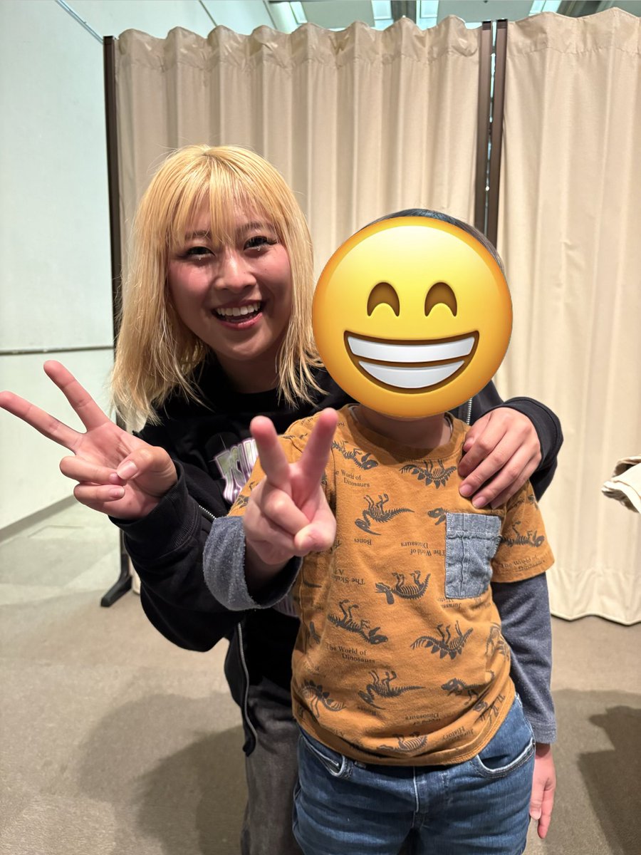 KOSHI_EPW's tweet image. 〜下の子と二人旅〜

＃KIT
↓
＃マリーゴールド ＃pw_mg
（＃鶴姫花 ＃メガトン）
↓
＃すけろく
↓
＃たかのこの湯
（写真撮り忘れた＿|￣|○ il||li）

よい日帰り旅行だった。

＃愛媛プロレス
＃夜露紙苦