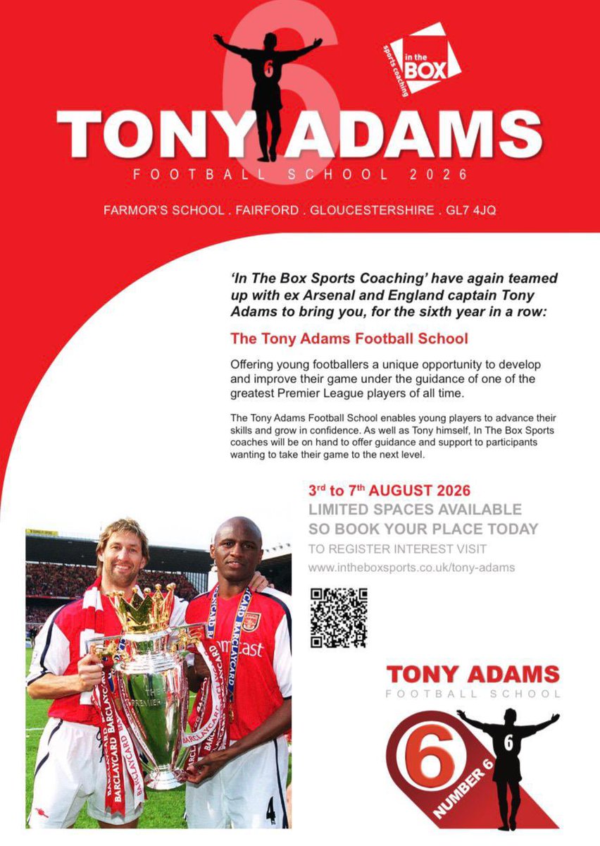 Tony Adams tweet media